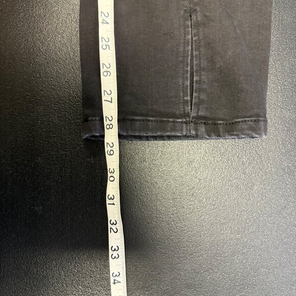 J. McLaughlin Rainey High Rise Jeans Stretch Ankle Split Front Hem Sz 10 Preppy - Picture 5 of 11